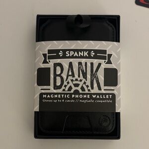 Magnetic Phone Wallet - Black